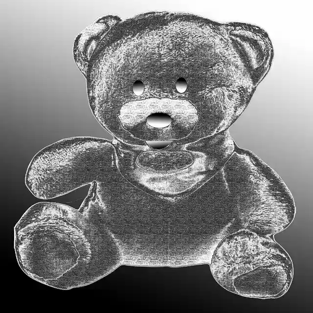 Free download Teddy Bear Plus Pencil -  free illustration to be edited with GIMP free online image editor