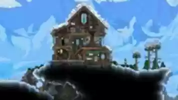 Free download Terraria - Snow Cabin free photo or picture to be edited with GIMP online image editor