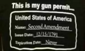 Free download This is my gun permit... - JPG image free photo or picture to be edited with GIMP online image editor