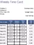 Free download Time Card Calculator DOC, XLS or PPT template free to be edited with LibreOffice online or OpenOffice Desktop online