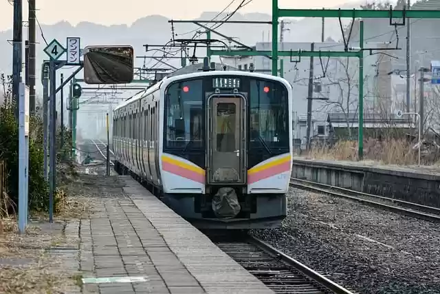 Free download train train station east japan free picture to be edited with GIMP free online image editor