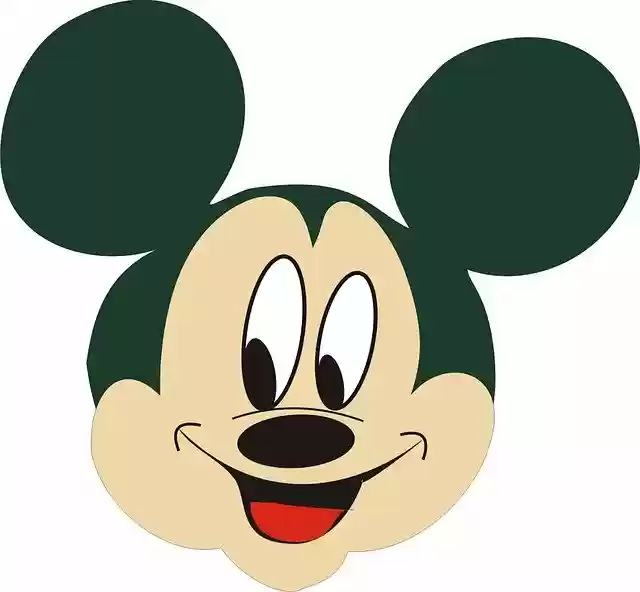 Descarga gratuita Vector Mickey Mouse: ilustración gratuita para editar con GIMP editor de imágenes en línea gratuito