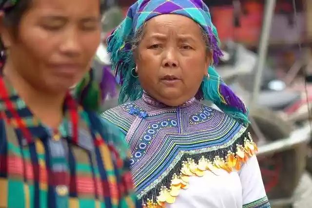 Free download Vietnam Hmong Woman -  free photo or picture to be edited with GIMP online image editor