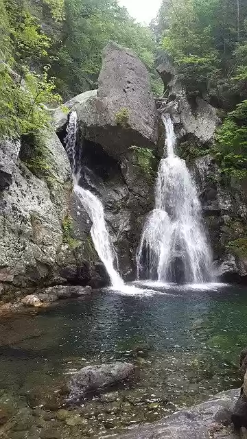 Free download Waterfall Bash Bish Massachusetts -  free photo or picture to be edited with GIMP online image editor