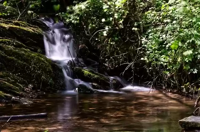 Free download Waterfall Water Long Time Exposure -  free photo or picture to be edited with GIMP online image editor