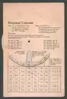 무료 다운로드 WJ Sidis Perpetual Calendar 무료 사진 또는 GIMP 온라인 이미지 편집기로 편집할 사진