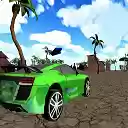 Tela Xtreme Beach Car Racing para extensão da loja virtual do Chrome no OffiDocs Chromium