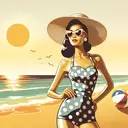 pinup girl swimsuit