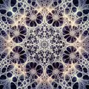 webs of fractals and mandala stars