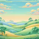 windows xp bliss wallpaper with chinoiserie tones